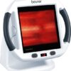 Beurer IL 50 Infraroodlamp - Rood licht therapie voor Spieren, Gewrichten & Verkoudheid - Warmtelamp met Groot Bestralingsoppervlak (30×40 cm) - Timer & Automatische Uitschakeling - Medisch Gecertificeerd