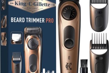 King C. Gillette Baardtrimmer PRO voor mannen - met precisiedraaiknop voor 40 lengte-instellingen