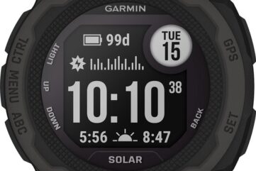 Garmin Instinct 2S Solar - Sporthorloge met GPS - Smartwatch voor heren - Zon Oplaadbaar - 40mm - Graphite