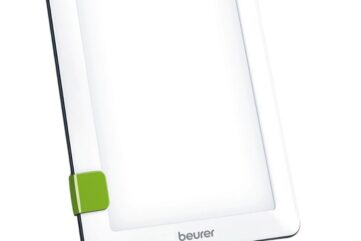 Beurer TL 30 Daglichtlamp – Lichttherapie lamp 10.000 Lux – Compact: Thuis, op Bureau & Onderweg – Incl. opberghoes - Medisch Gecertificeerd – Natuurlijk Licht bij Winterdip – Flikkervrij & UV-vrij – 3 Jaar Garantie