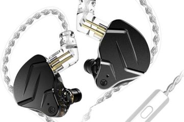 KZ ZSN PRO X - In-Ear Monitors - IEM - Met Microfoon - Muziek & Gaming Oortjes - Oordoppen - Verwisselbare Kabel - Hybride Drivers - Ergonomisch Design - Zwart