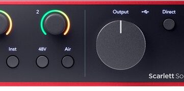 Focusrite Scarlett Solo (4th Gen) - Audio Interface - USB-C - Thuisstudio - Songwriter