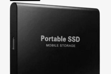 Draagbare SSD Externe Harde Schijf - draagbare SSD - 2TB aan Opslag - Pc storage - Opslag extern pc of laptop - USB 3.1- type C - Portable SSD Mobile storage - Smart Portable - externe SSD - Zwart